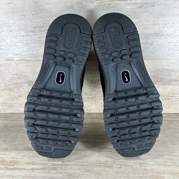 Nike Air Max Plus Running Training Sneakers Triple Black Women 7 - Picture 9 of 10